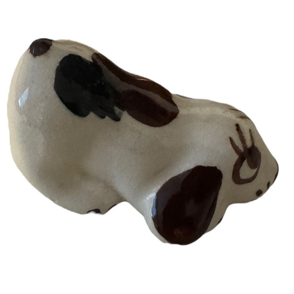 Vintage Rio Hondo California Pottery Dog Figurine – Hand Painted Ceramic Puppy - Picture 4 of 5